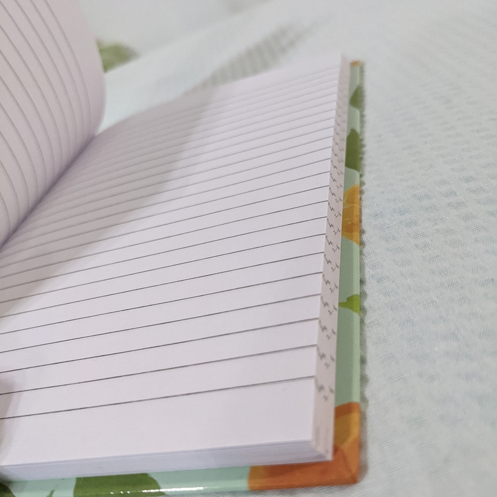 🧡 Oranges Hardcover Journal Notebook - Picture 3 of 4